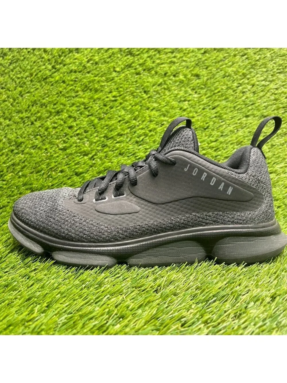 Nike Air Jordan Impact Boys Size 6.5Y Black Athletic Basketball Shoes Sneakers